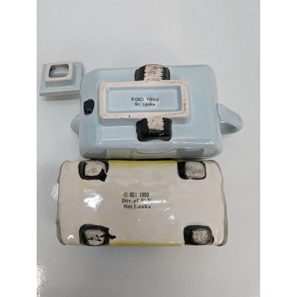 Vintage Fitz & Floyd OCI American Roadside Creamer and Sugar Set 1993 - Picture 11 of 11